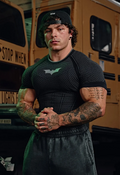 YoungLA Batman Compression Shirt - Black